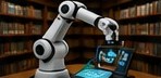 AI-Integrated Robotic Library
